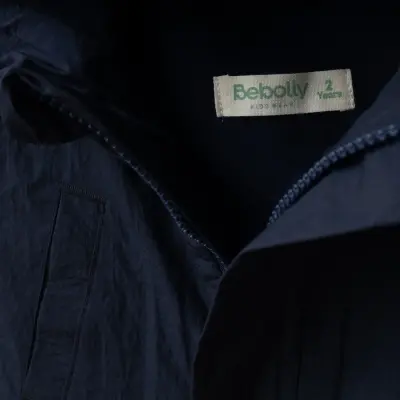 Bebolly Yağmurluk Kapaklı Cep Lacivert - 3