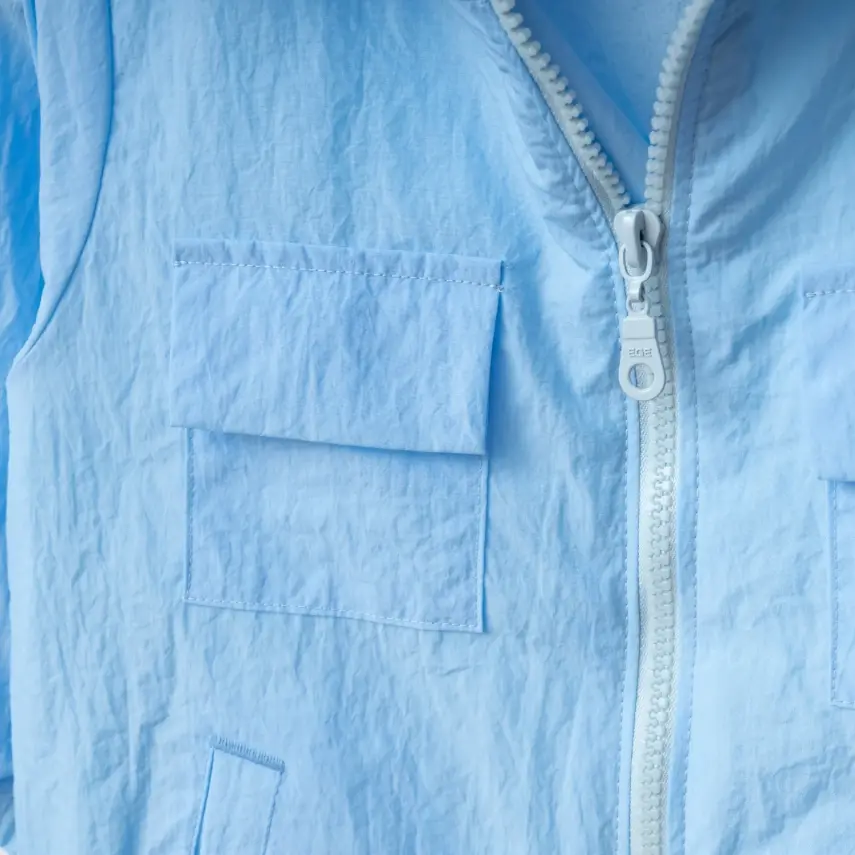 Bebolly Yağmurluk Kapaklı Cep Mavi - 4