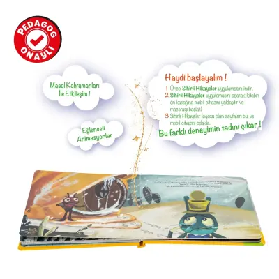 Bee Smart Agustos Böcegi Ve Karınca Çocuk Kitabı - 4