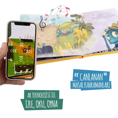 Bee Smart Agustos Böcegi Ve Karınca Çocuk Kitabı - 5