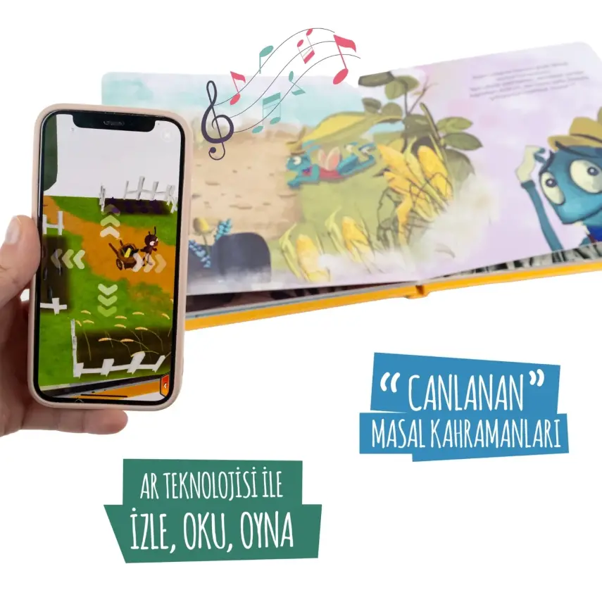 Bee Smart Agustos Böcegi Ve Karınca Çocuk Kitabı - 5