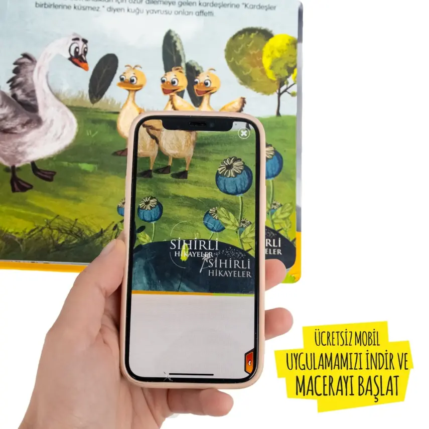 Bee Smart Çirkin Ördek Çocuk Kitabı - 3