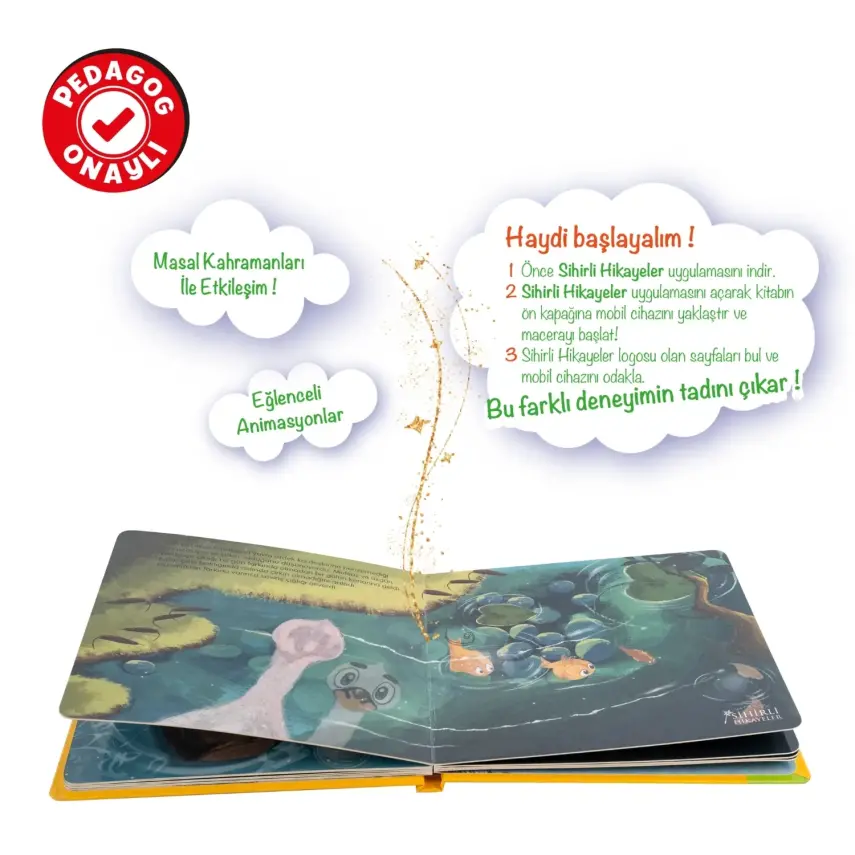 Bee Smart Çirkin Ördek Çocuk Kitabı - 5