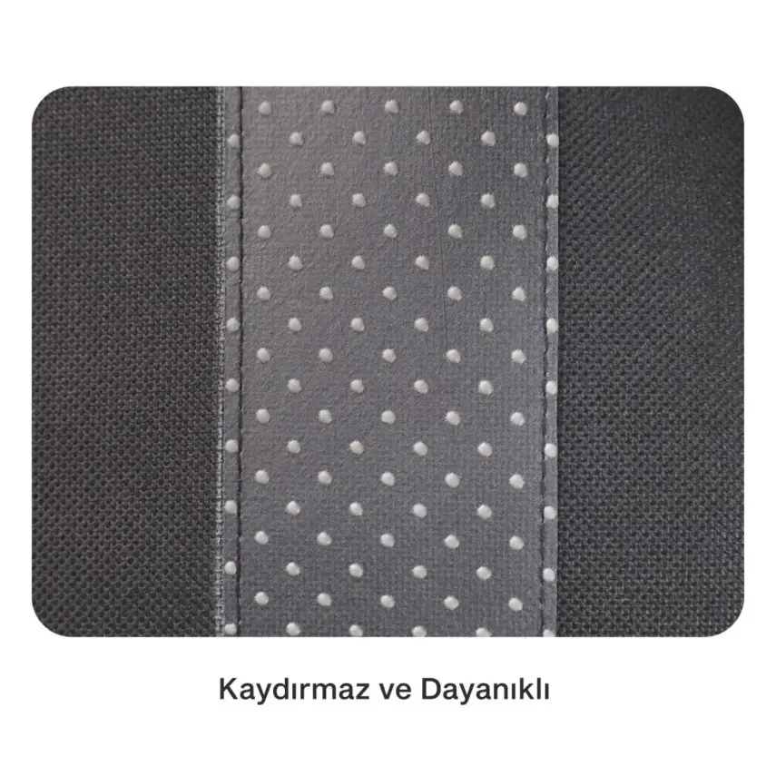 Been  Kaydırmaz Araç Koltuğu Koruyucu Siyah - 6