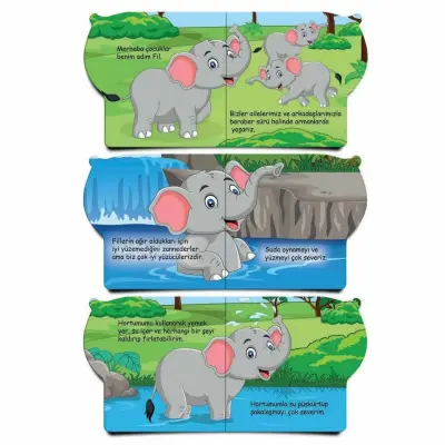 Ben Kimim Hayvanlar 6 lı Set - 4