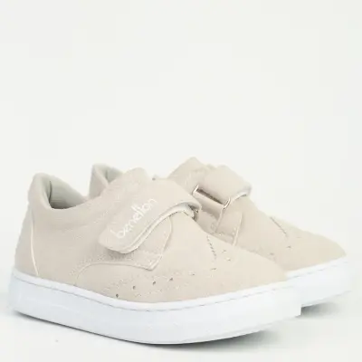 Benetton Ayakkabı Spor Açık Gri (1)