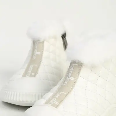 Benetton Ayakkabı Spor Beyaz - 4