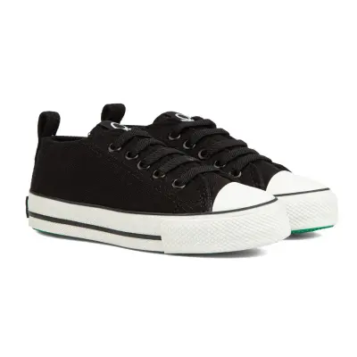 Benetton Ayakkabı Spor Patik Siyah - 6