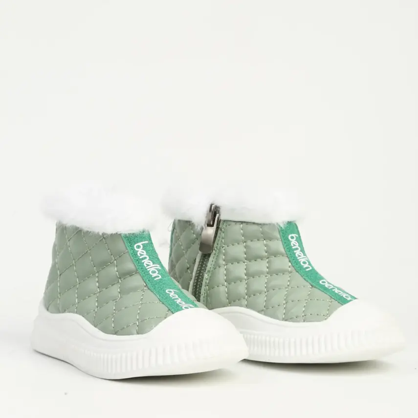 Benetton Ayakkabı Spor Yeşil  - 12