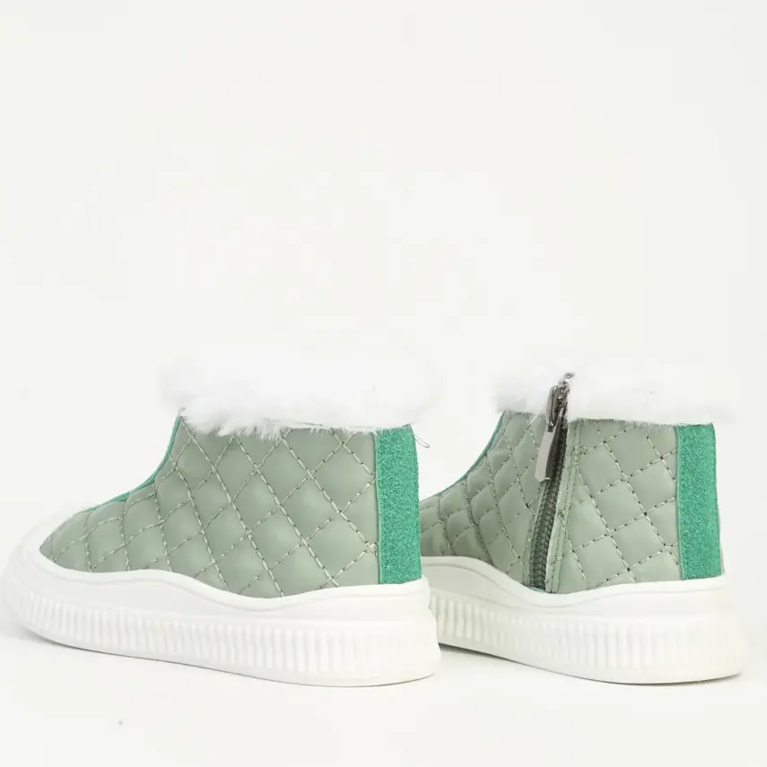 Benetton Ayakkabı Spor Yeşil  - 3