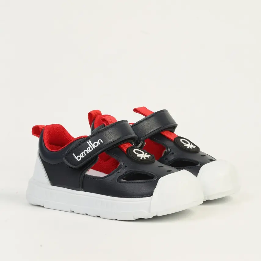 Benetton Bebek Sandalet Lacivert Unisex - 2
