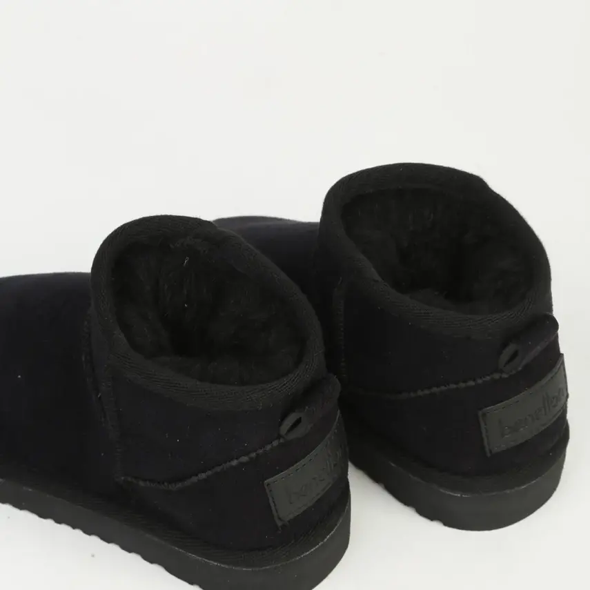 Benetton Bot Siyah - 4