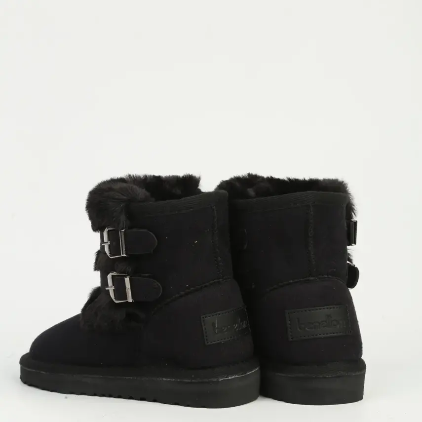 Benetton Bot Siyah - 4