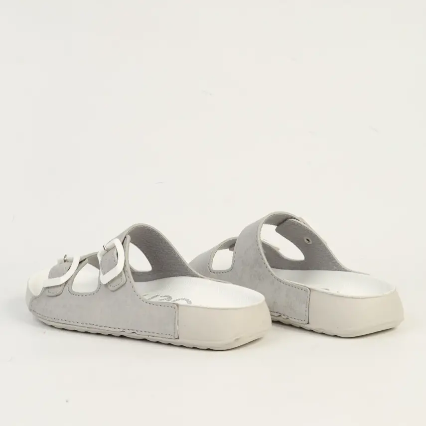 Benetton Erkek Bebek Terlik Gri - 3