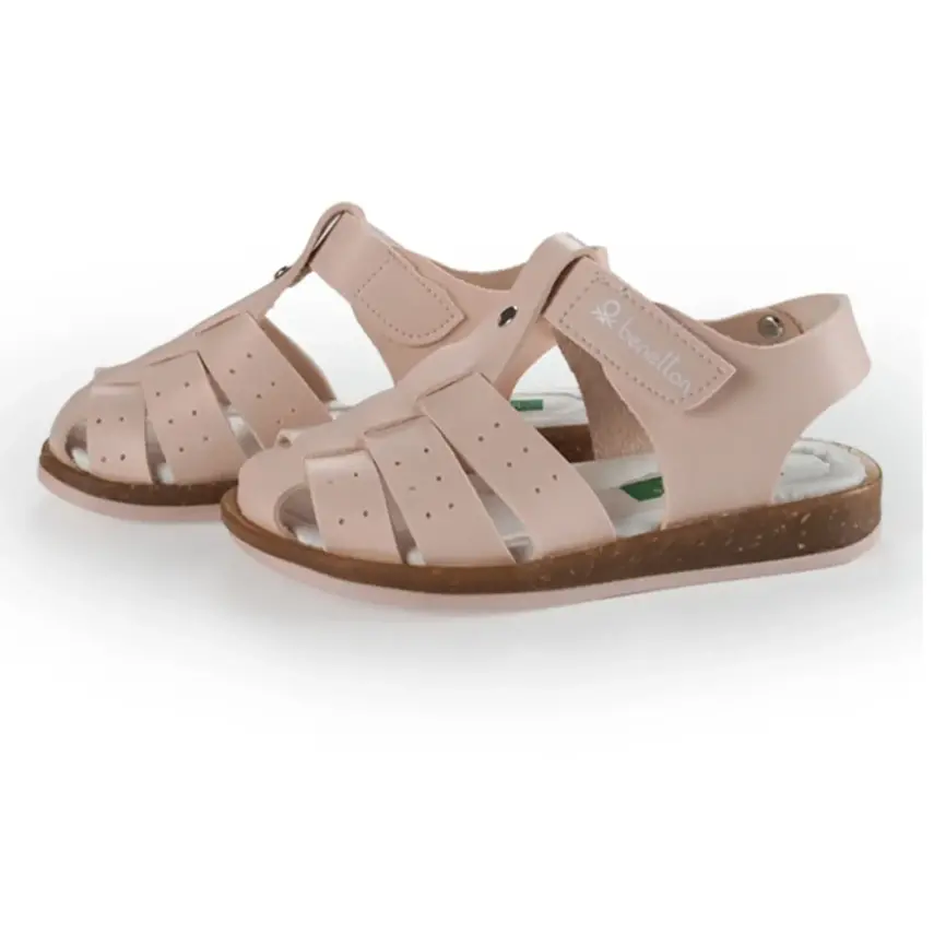 Benetton Kız Terlik Pudra - 3