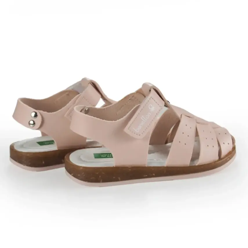 Benetton Kız Terlik Pudra - 6