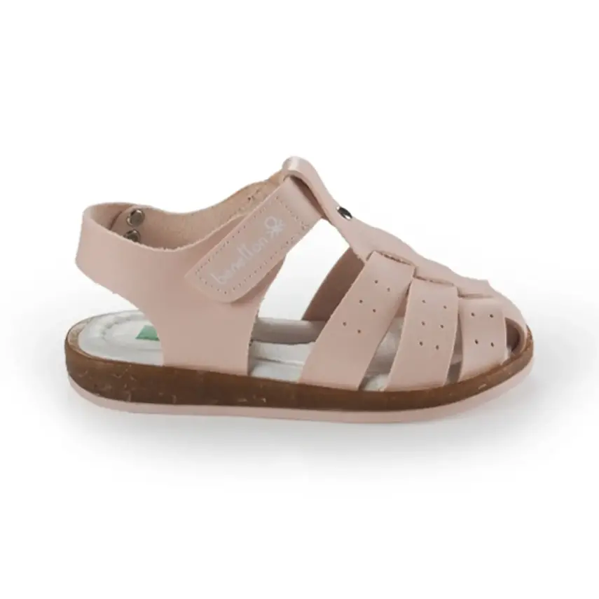 Benetton Kız Terlik Pudra - 4