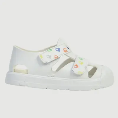 Benetton Sandalet Beyaz - 1