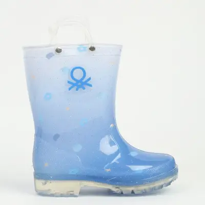 Benetton Su Geçirmez Yağmur Botu Mavi 