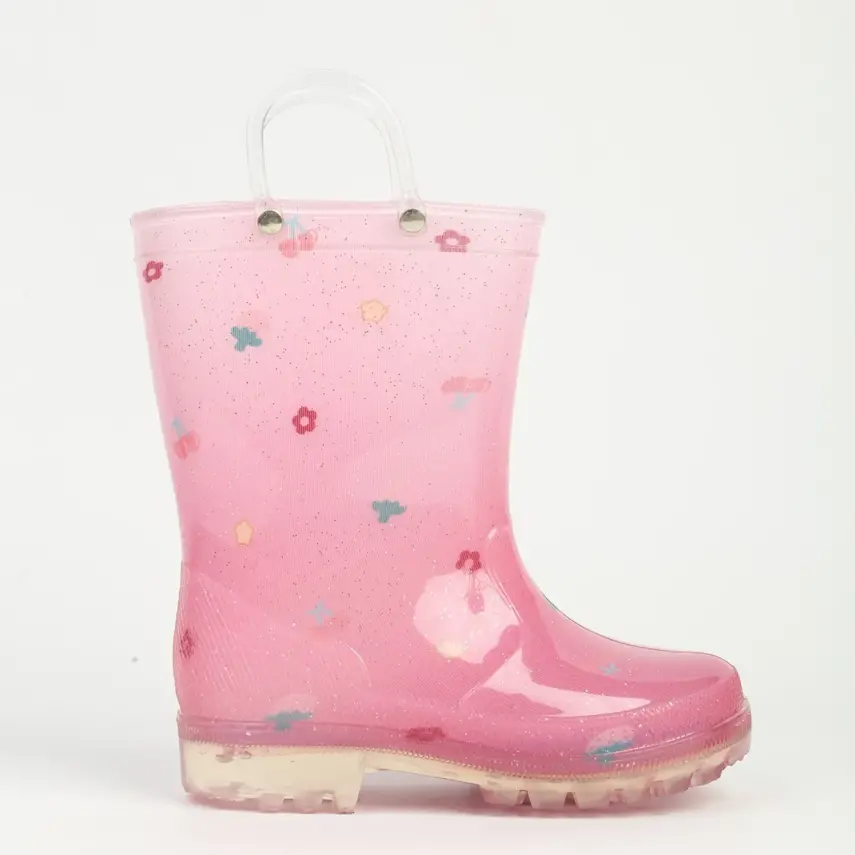 Benetton Su Geçirmez Yağmur Botu Pembe - 1