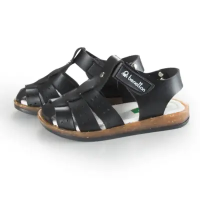 Benetton Terlik Siyah - 2