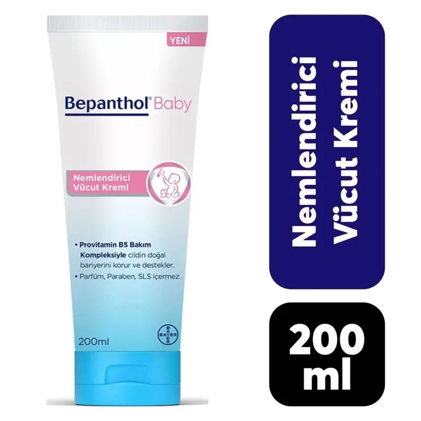 Bepanthol  Baby Nemlendiricili Vücut Kremi 200 ml - 3