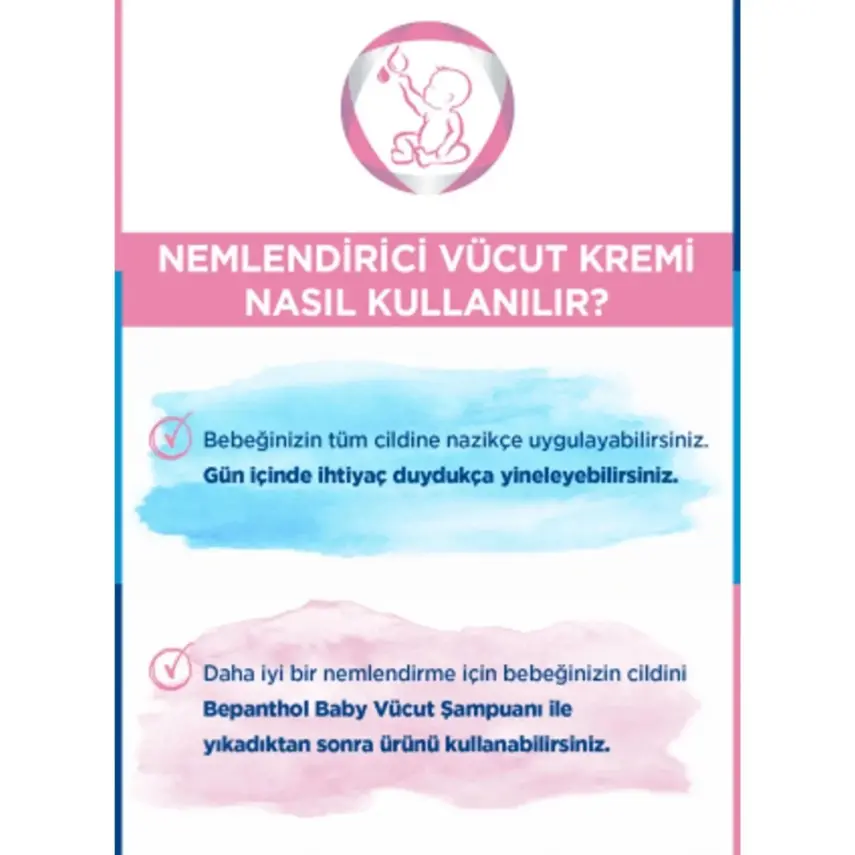 Bepanthol  Baby Nemlendiricili Vücut Kremi 200 ml - 5