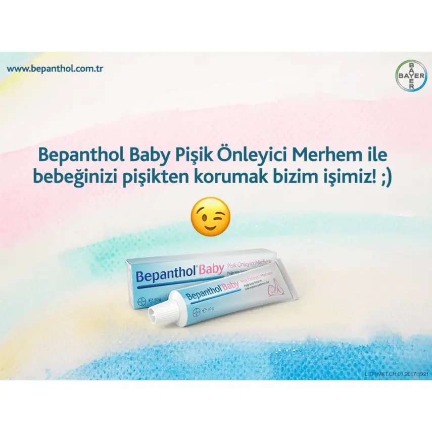 Bepanthol Baby Pişik Önlemeye Yardımcı Merhem 50 gr x 2 Adet - 1