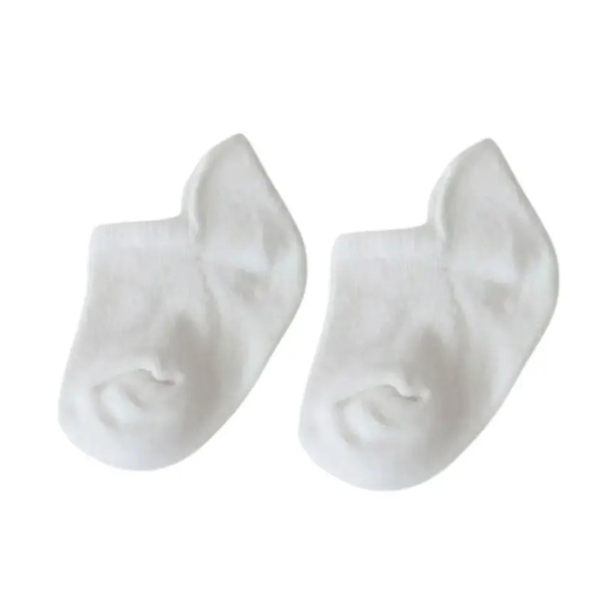 Bibaby Kız Organik Çorap Sneakers 2li Beyaz - 2