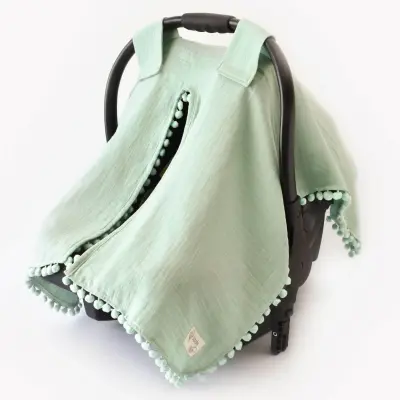 Bibaby Müslin Puset Örtüsü Yeşil 