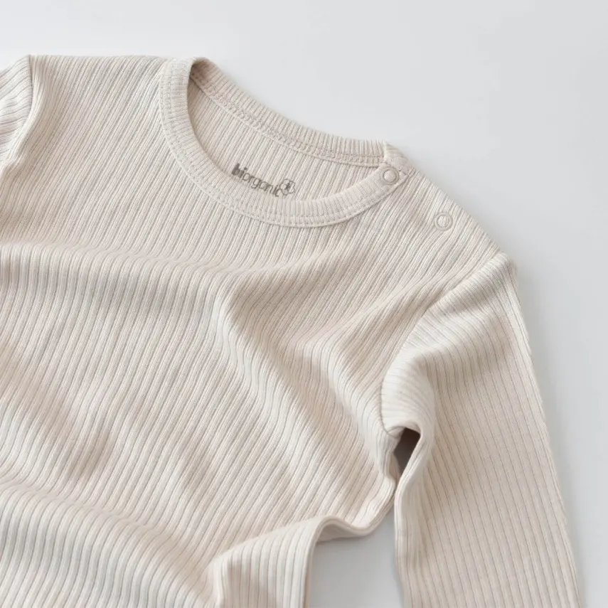 Bibaby Unisex Organik Body Relax Modal Bej - 4