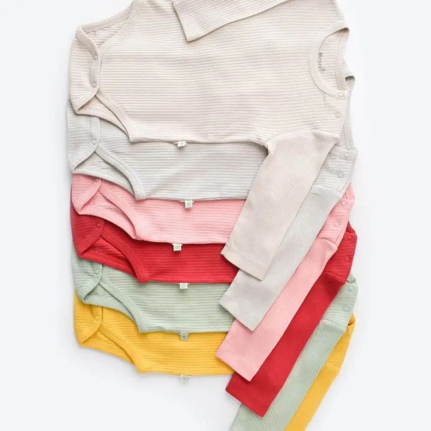 Bibaby Unisex Organik Body Relax Modal Bej - 16