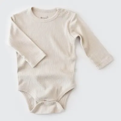 Bibaby Unisex Organik Body Relax Modal Bej