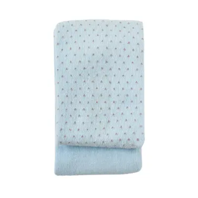 Bibaby Unisex Organik Çorap Külotlu Klasik Puanlı Mavi - 6