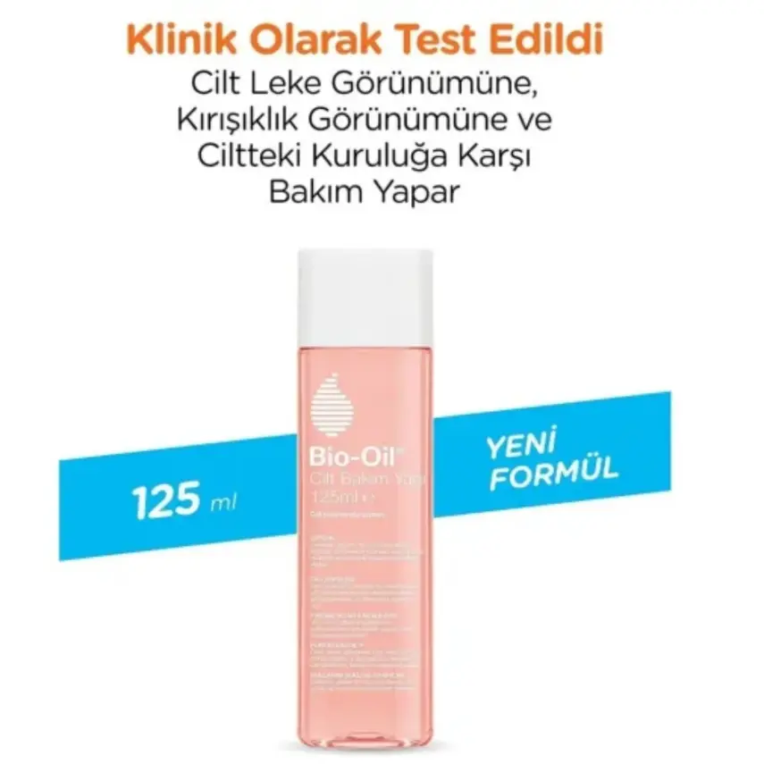 Bio-Oil Çatlak Karşıtı & Nemlendirici Cilt Bakım Yağı Yeni Formül 125 ml*2 - 3
