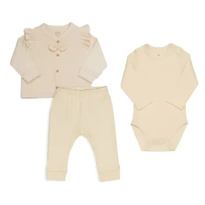 Bistyle 3lü Takım Princess Ekru - 8