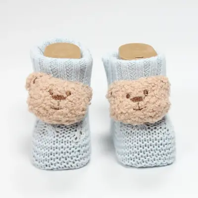 Bistyle Erkek Patik Triko Seperatörlü Aksesuarlı Mavi - 1