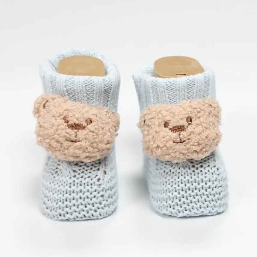 Bistyle Erkek Patik Triko Seperatörlü Aksesuarlı Mavi - 1