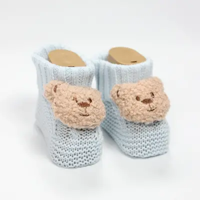 Bistyle Erkek Patik Triko Seperatörlü Aksesuarlı Mavi - 2