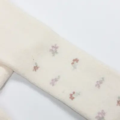 Bistyle Kız Çorap Külotlu Havlu Kaymaz Blossom Natural - 4