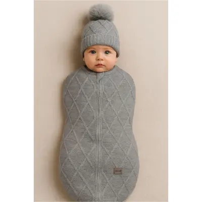 Bistyle Unisex Kundak Triko Gri