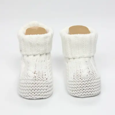 Bistyle Unisex Patik Triko Seperatörlü Ekru - 1