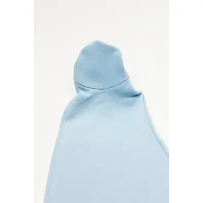 Bistyle Zıbın Takımı 3lü Curly Lamb Bej - Mavi - Ekru - 3