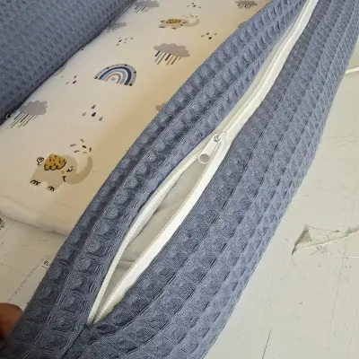 Bm Care Babynest Anne & Baba Yanı Yatağı Mavi Gökkuşağı - 5