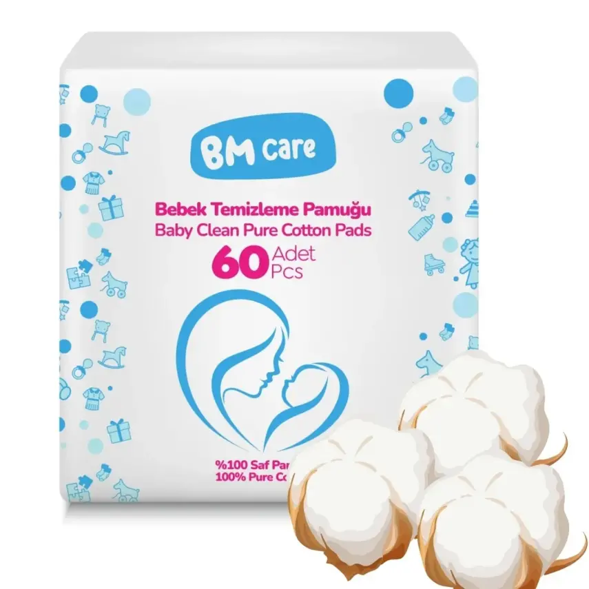 BM Care Bebek Temizleme Pamuğu 1440 Adet 24*60'lı - 8