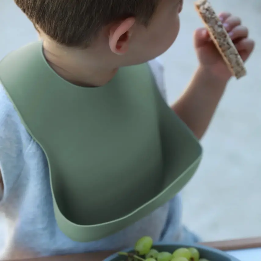 BM Care BLW Silikon Beslenme Seti 3 lü Yeşil - 3