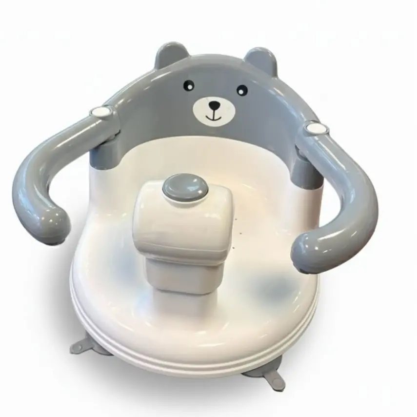 BM Care Önden Açılır Bebek Banyo&Mama Oturağı Beyaz - 2