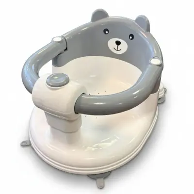 BM Care Önden Açılır Bebek Banyo&Mama Oturağı Beyaz - 9