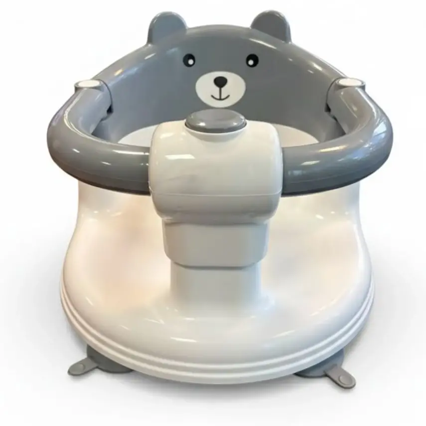 BM Care Önden Açılır Bebek Banyo&Mama Oturağı Beyaz - 11