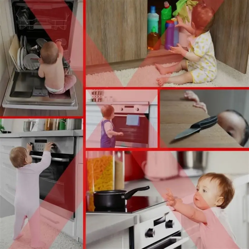 Bm Care Otomatik Kapanır Güvenlik Kapısı 75-85 cm  - 13